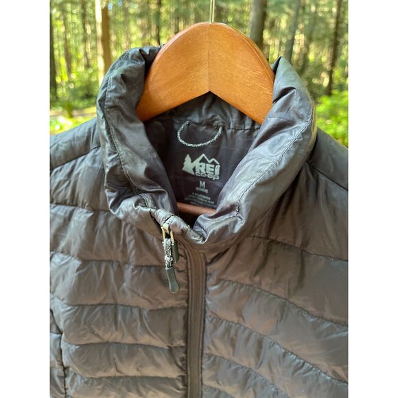 REI Co-op Women’s Black Down Vest - Size M | Like New! - Picture 3 of 5